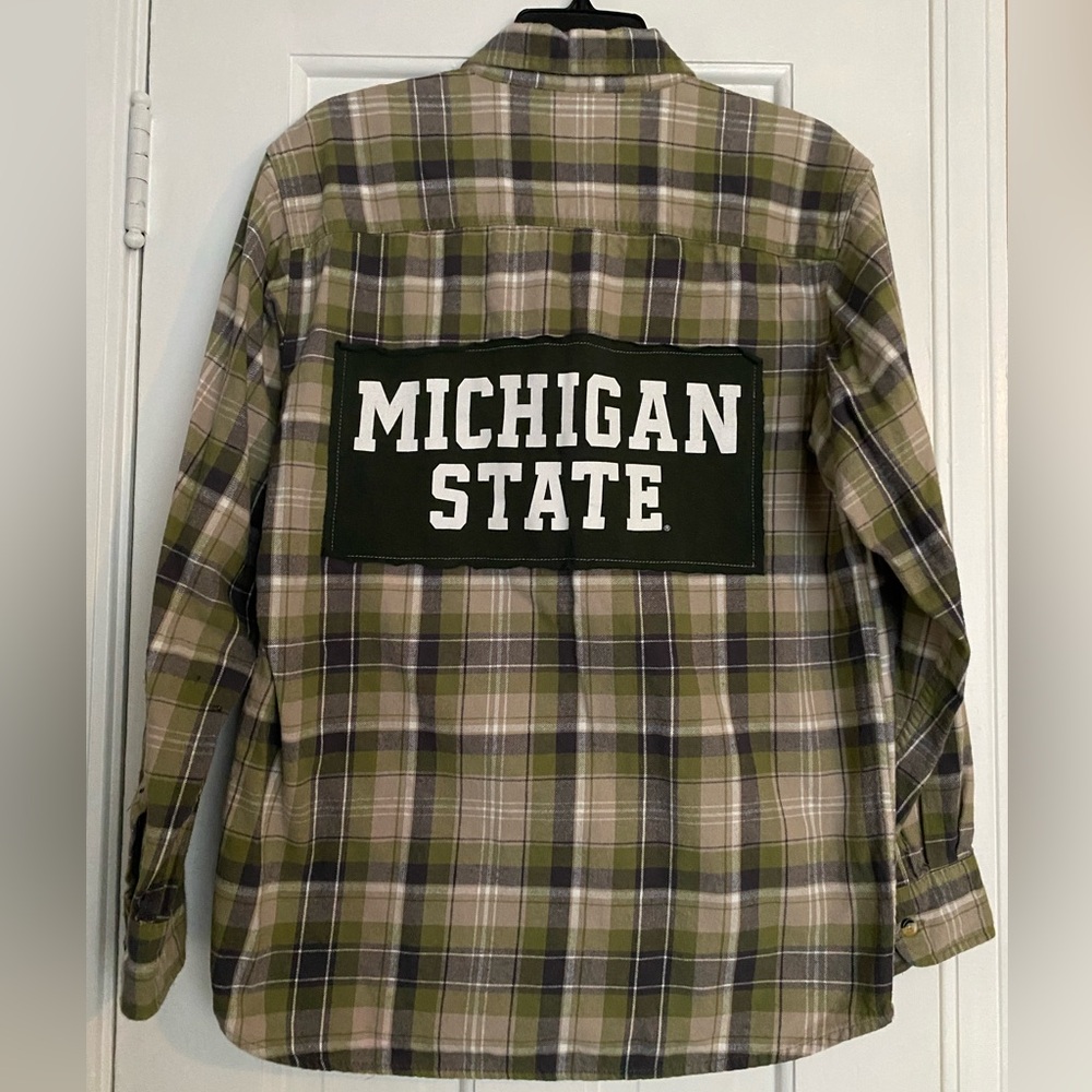 MSU flannel shirt